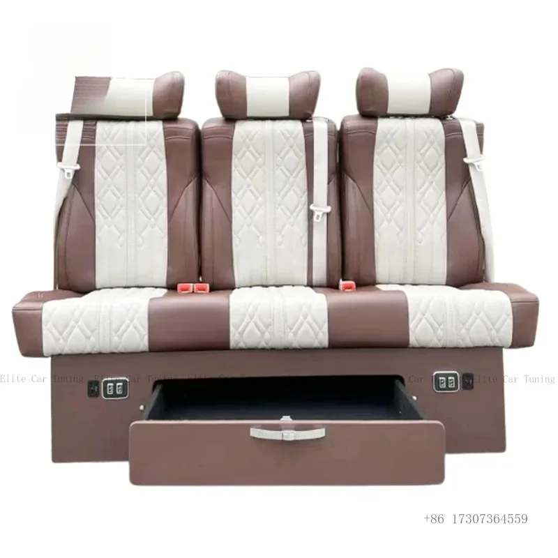 

Luxury Car Seat Custom Modification Electrically Adjustable Captain's Chair Suitable for Hiace