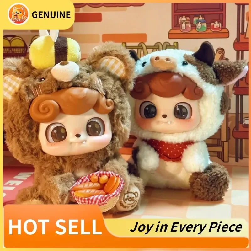 Kotak Misteri Q. Bao Animal Kindergarten Asli, Kotak Kejutan Kawaii untuk Dekorasi Kamar, Hadiah Ulang Tahun Anak yang Trendi dan Menyegarkan