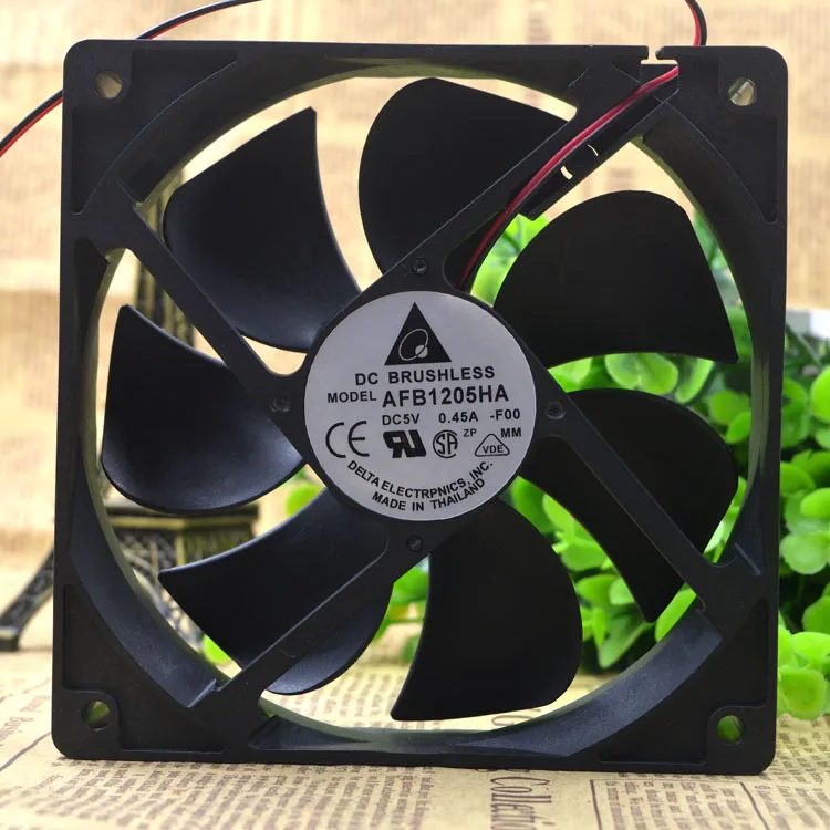 12CM 5V 0.45A AFB1205HA 12025 USB CASE COOLING FAN