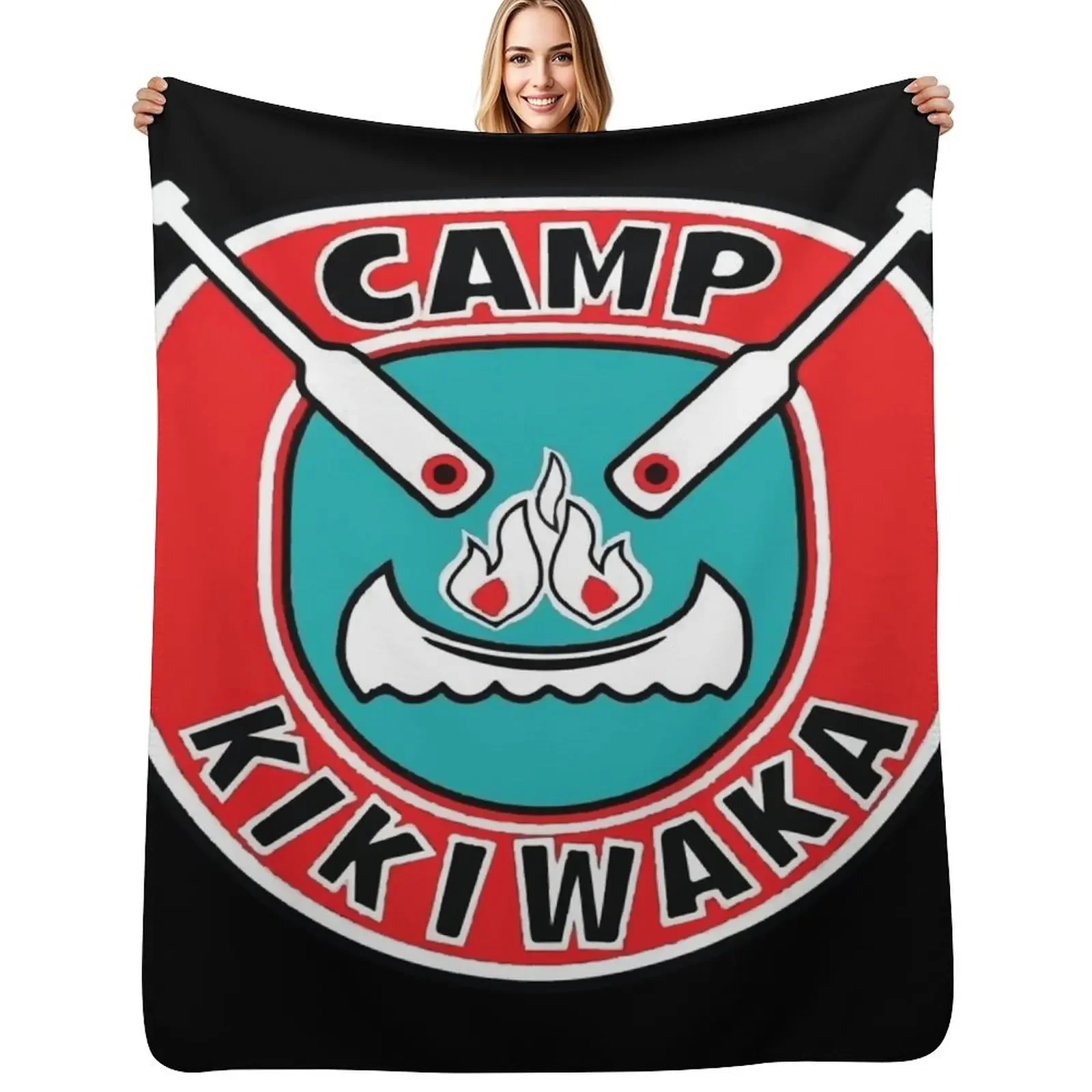 

Camp Kikiwaka Throw Blanket manga blankets ands Bed Fashionable Blanket