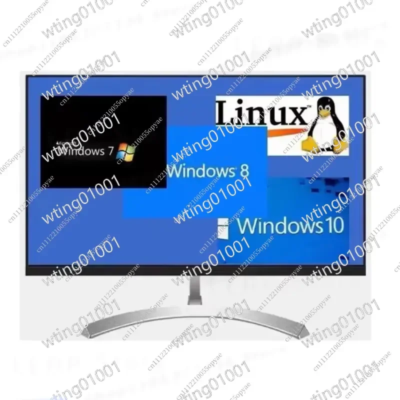 J1800 Mini PC Low Power Industrial Computer Thin Client Portable Desktop ITX Micro PC Stable Dual Core