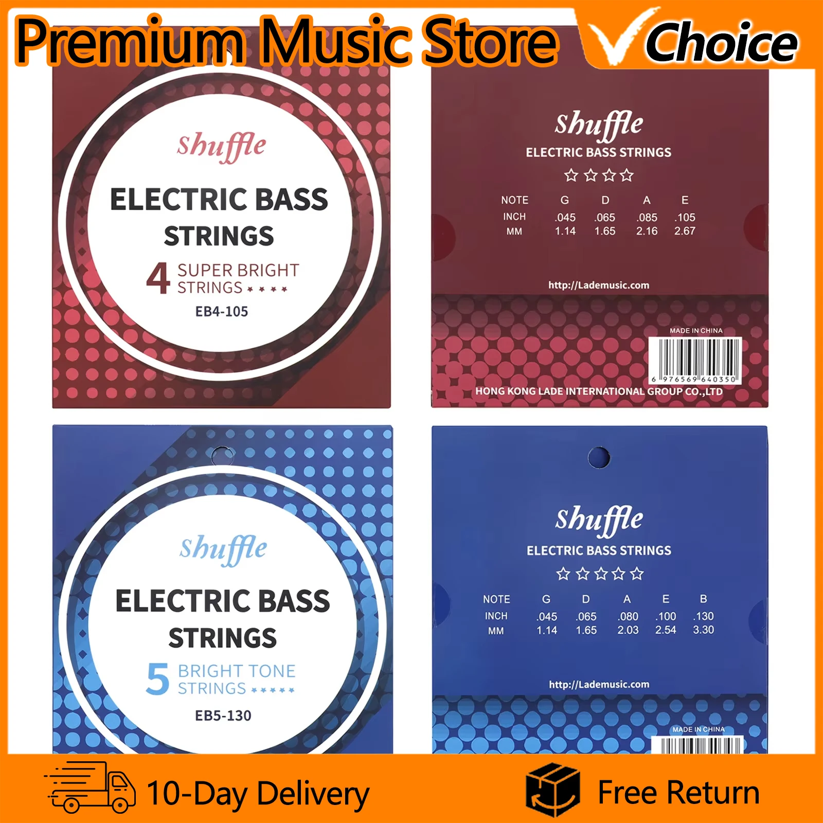 Shuffle 4/5 String …