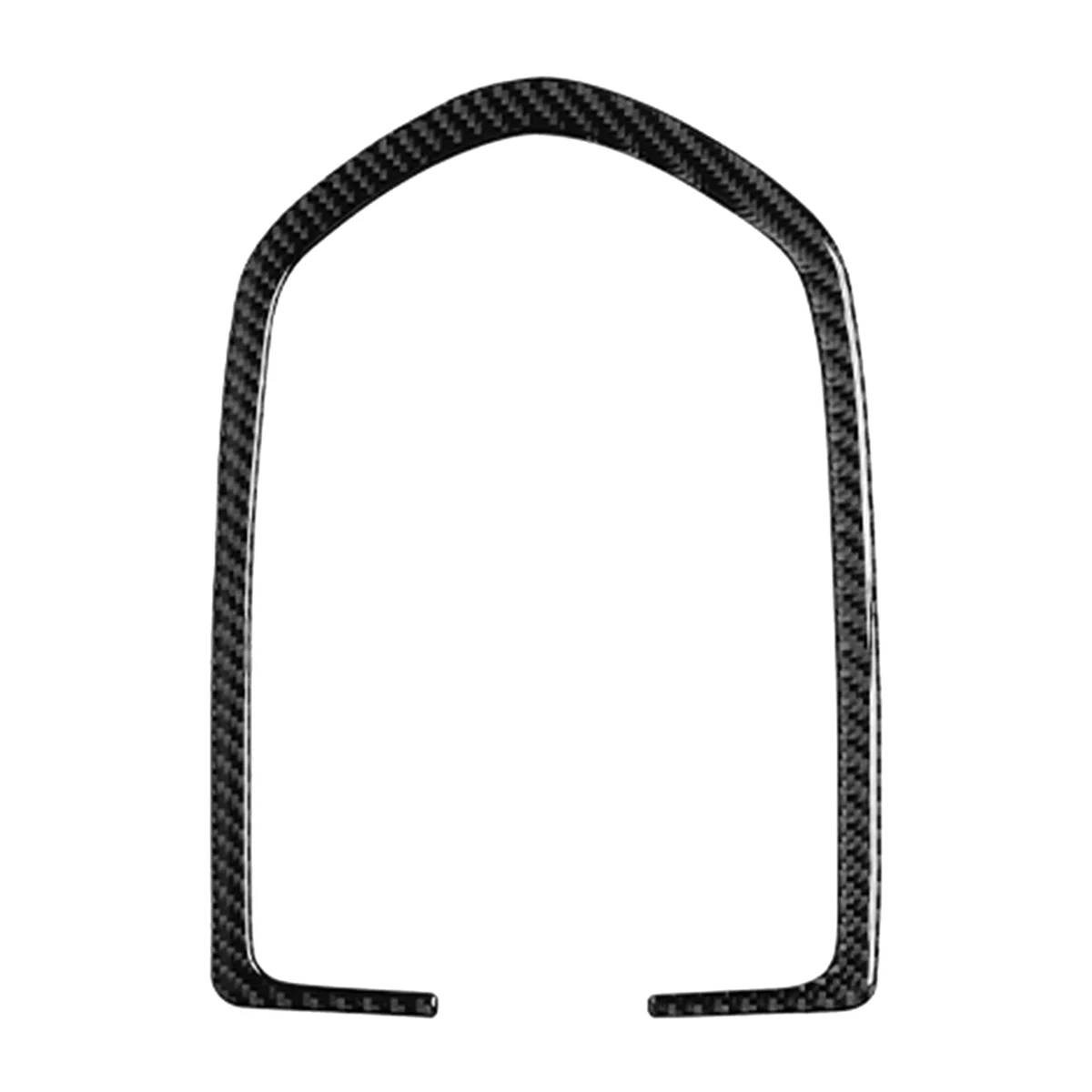 Car Carbon Fiber Front Reading Light Panel Cover Trim Sticker Car Interior Accessories for Porsche Panamera 2010-2016