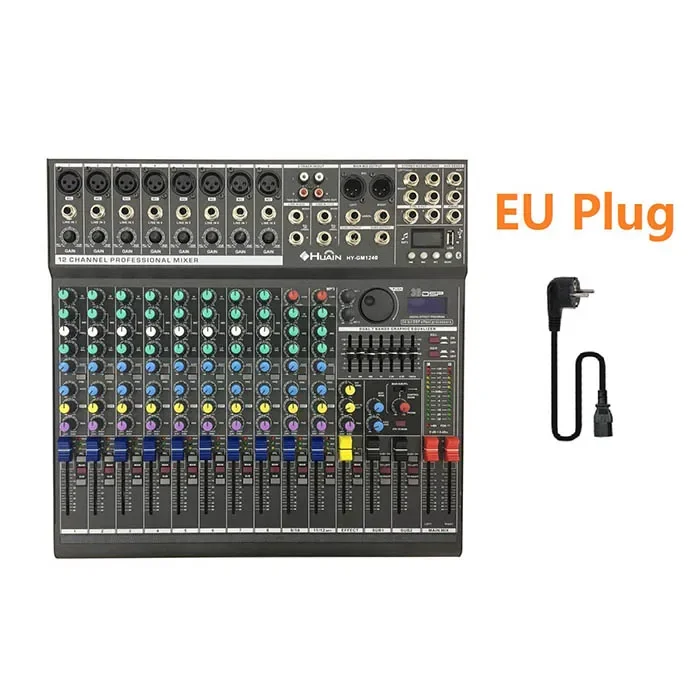 Good Quality Professional Sound bar Conference System 12 Channel Dsp Console Audio Dj Rmixer