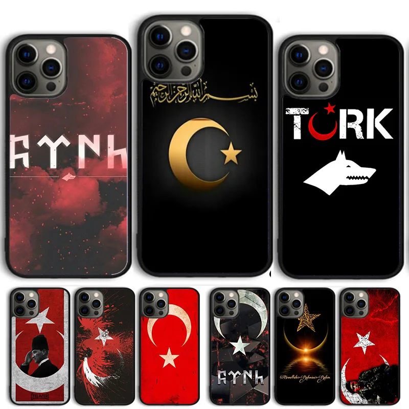 Flag of Turkey Istanbul Antalya mustafa Phone Case Cover For iPhone 15 16 14 13 12 Pro Max mini 11 Pro Max XS XR Plus