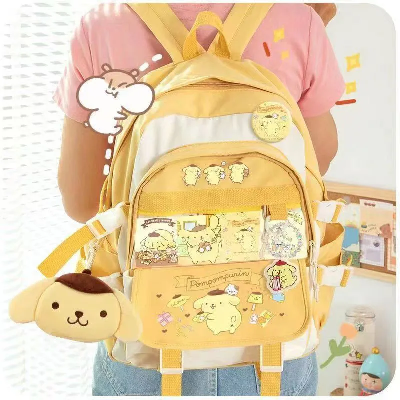 High School Student Schoolbag All-MatchinginsBackpack Internet Celebrity Niche Primary and Secondary School Girls Large Capacity