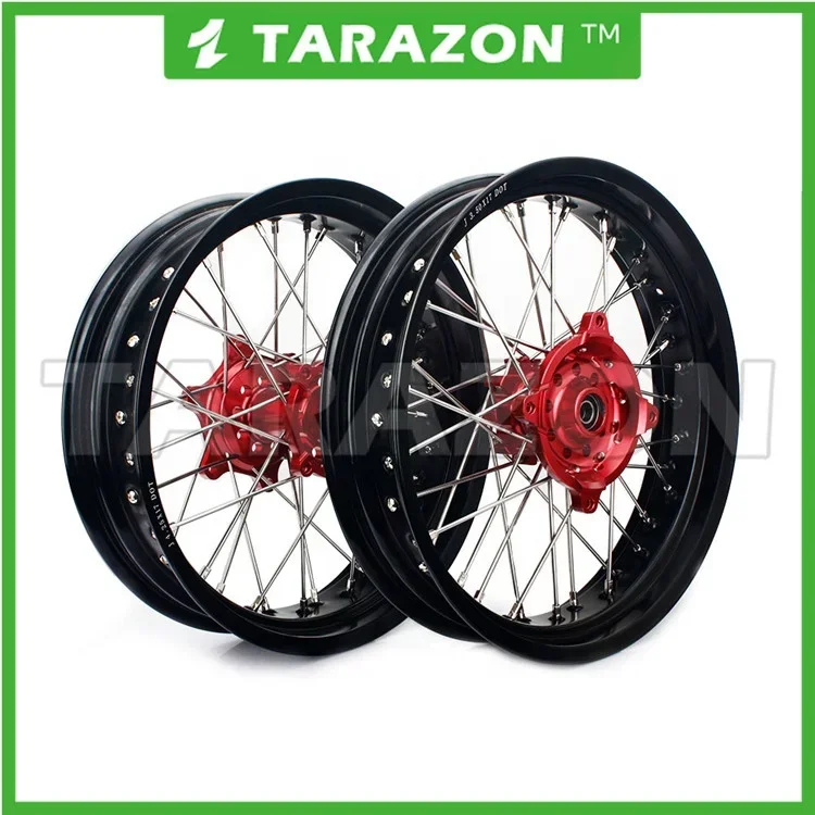 17 Inch Motorcycle Wheel spoke Rim Aluminum Alloy Wheel Set For HONDA