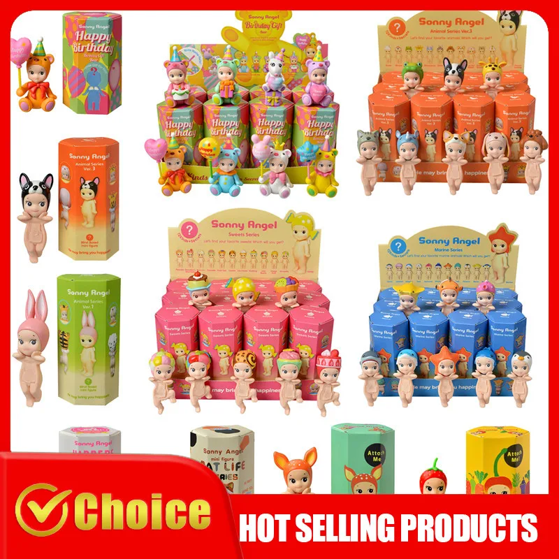 

Sonny Angel 20th Anniversary Harvest Series Animal Blind Box Fruit Angel Anime Figures Dolls Toy Perfect Christmas Gift For