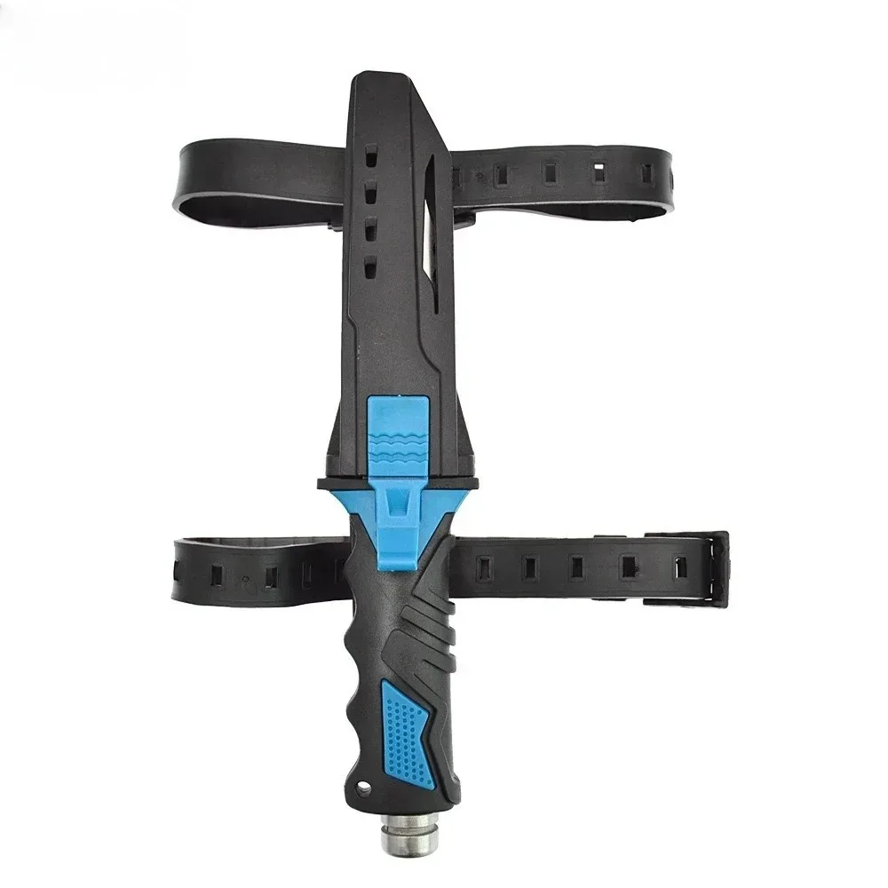 Faca de resgate de mergulho, equipamento de mergulho com cortador de linha e alça de perna, para trabalho subaquático, sem snag, pesca e sobrevivência de emergência