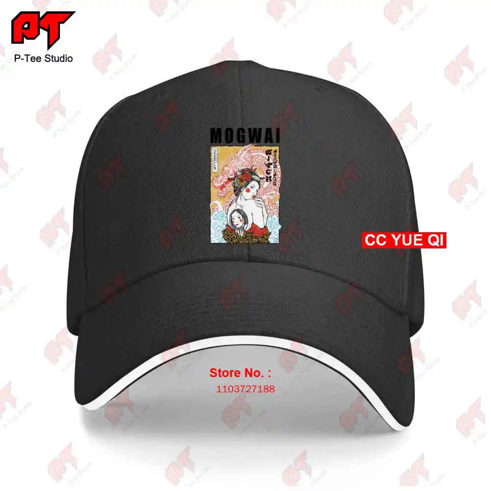 Mogwai Rock Band Geisha Dragon Tattoo Yakuza Gv54 Baseball Caps Truck Cap 3UEL