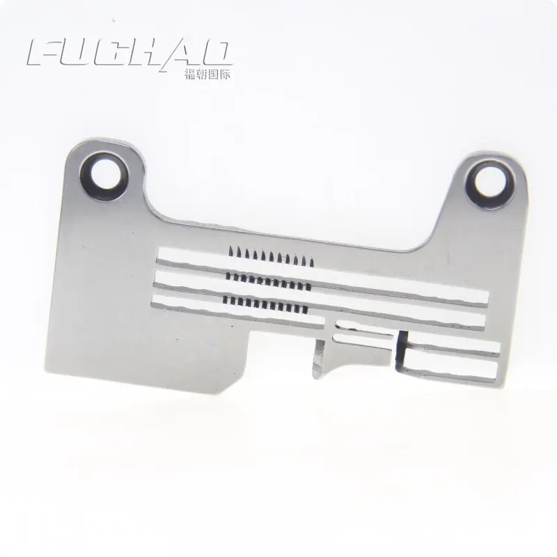Industrial Sewing Machine Needle Plate 247.06-17 Throat Plate For Four-line 6800 6814 Overlock 247.06.17