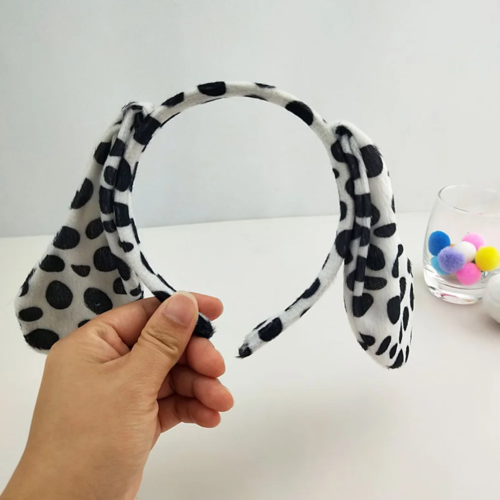 Rabbit Decor Animal Headband Kidcore Clothes Cosplay Hair Hoop Kids Performance Headdress Decorations Clothing Short Wool Child