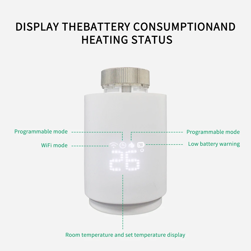 Sophisticated Radiator Heating Solution Programmable For ZigBee Valve that Enhances Comfort while Reducing Costs