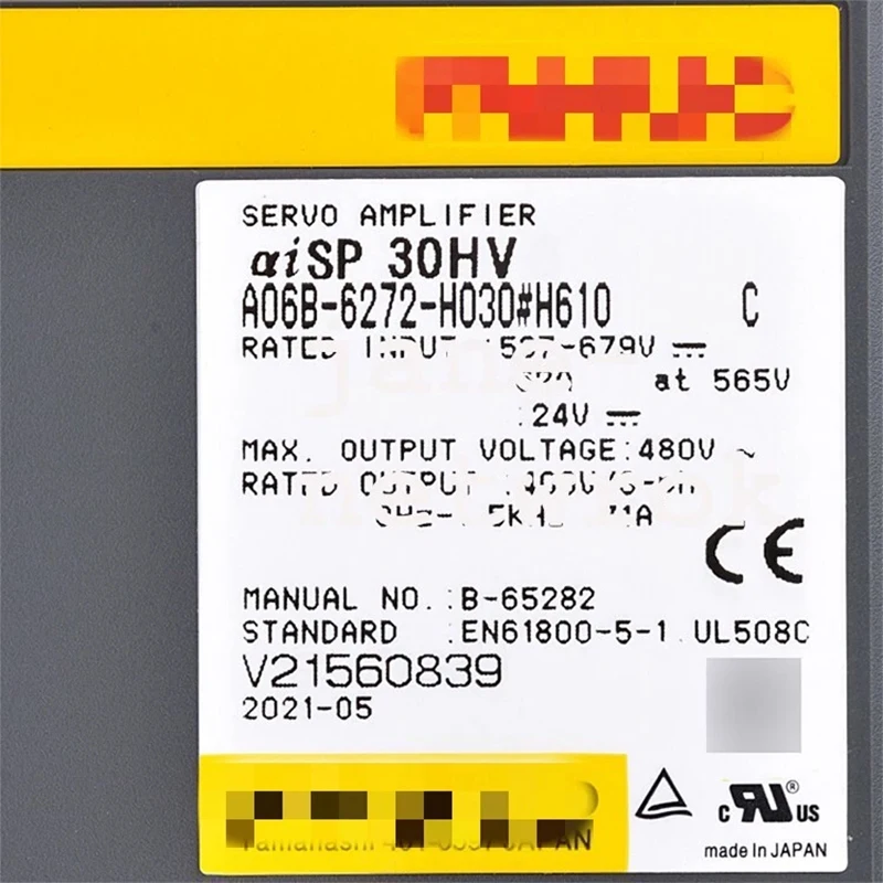 Brand New 100%  Fa-nuc A06B-6272-H030 Servo Drive Power Supply Module A06B6272H030