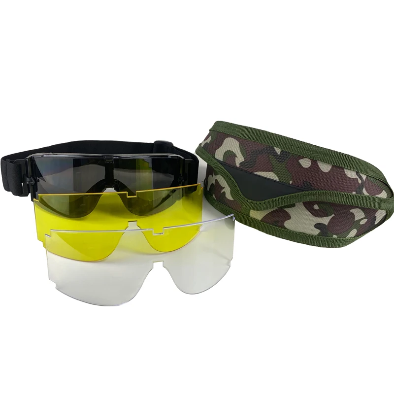 

Outdoor Camping, Hiking Cycling, Windproof Sandproof Sunglasses, X800 Glasses, Tactical Shooting, Military Goggles