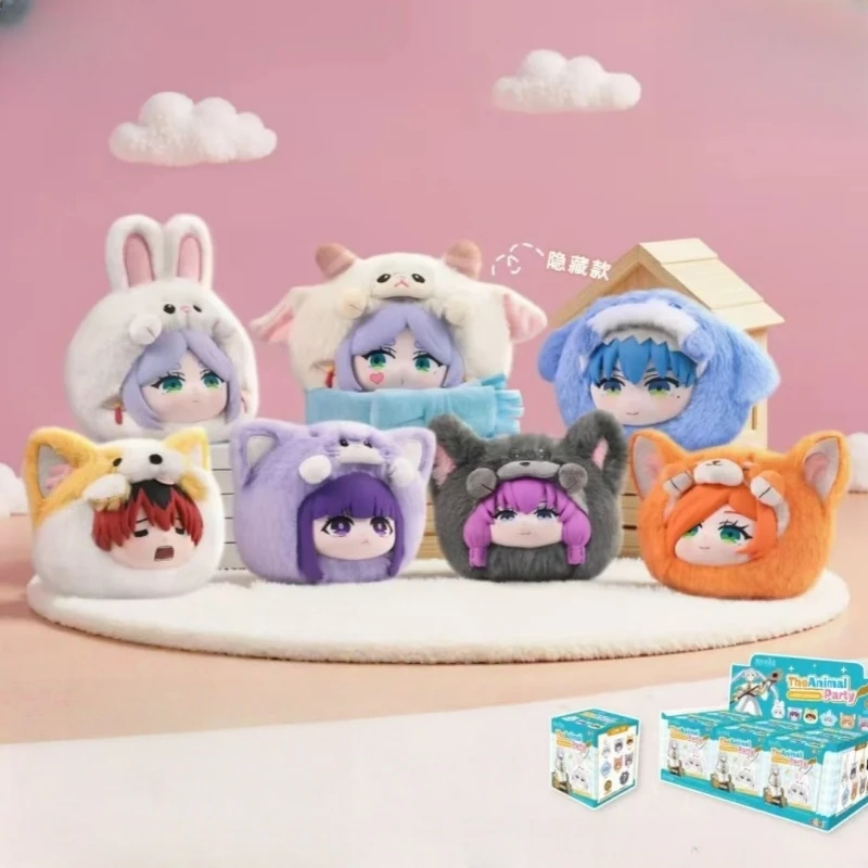 

Frieren: Beyond Journey’S End Animal Party Dolls Anime Blind Box Toys Trendy Collectible Figures Soft Stuffed Toys For Fans