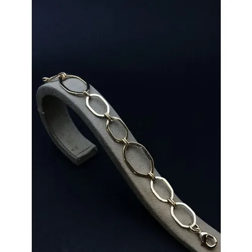 Akarslan Collection Geometric Ring Model Steel Bracelet