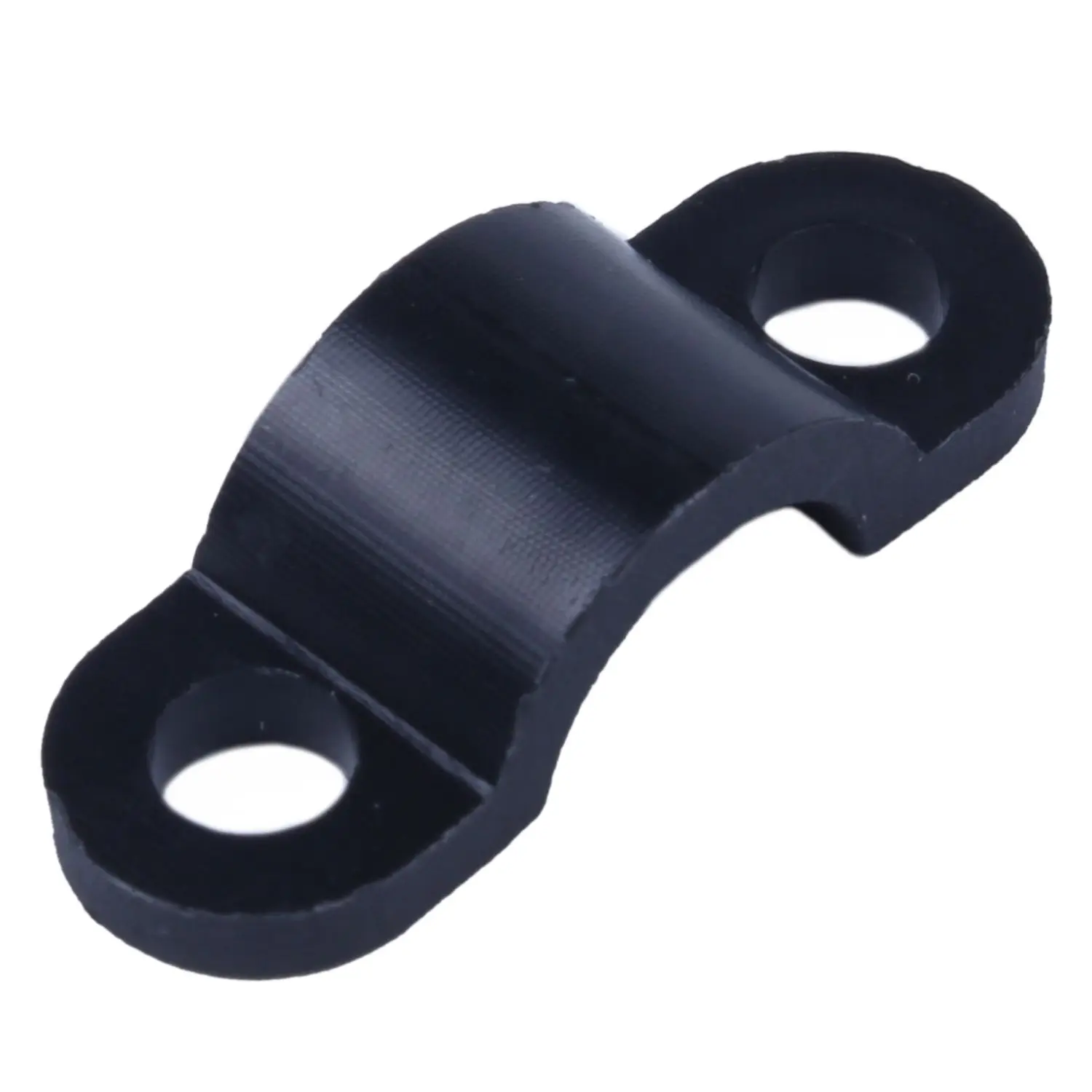 70 Uds tornillos montados abrazadera de Cable arqueado Clip brida 21x7mm para Cable de 3mm
