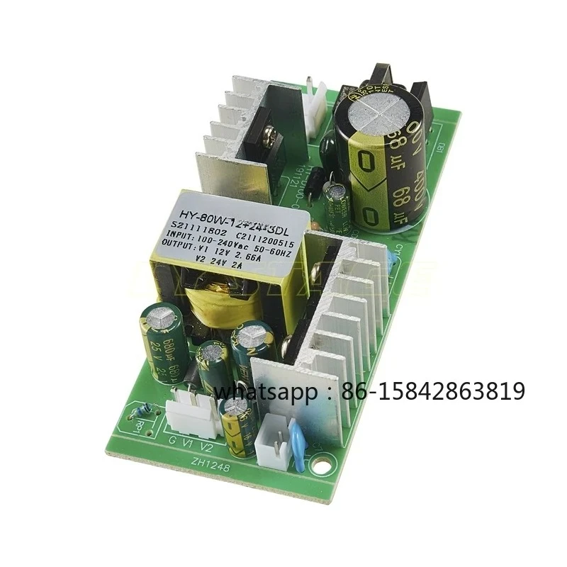 

Блок питания HY-80W, выход 24В, мощность 60-85Вт, вход 110В/220В, запчасти для светодиодных PAR-прожекторов и сценического освещения