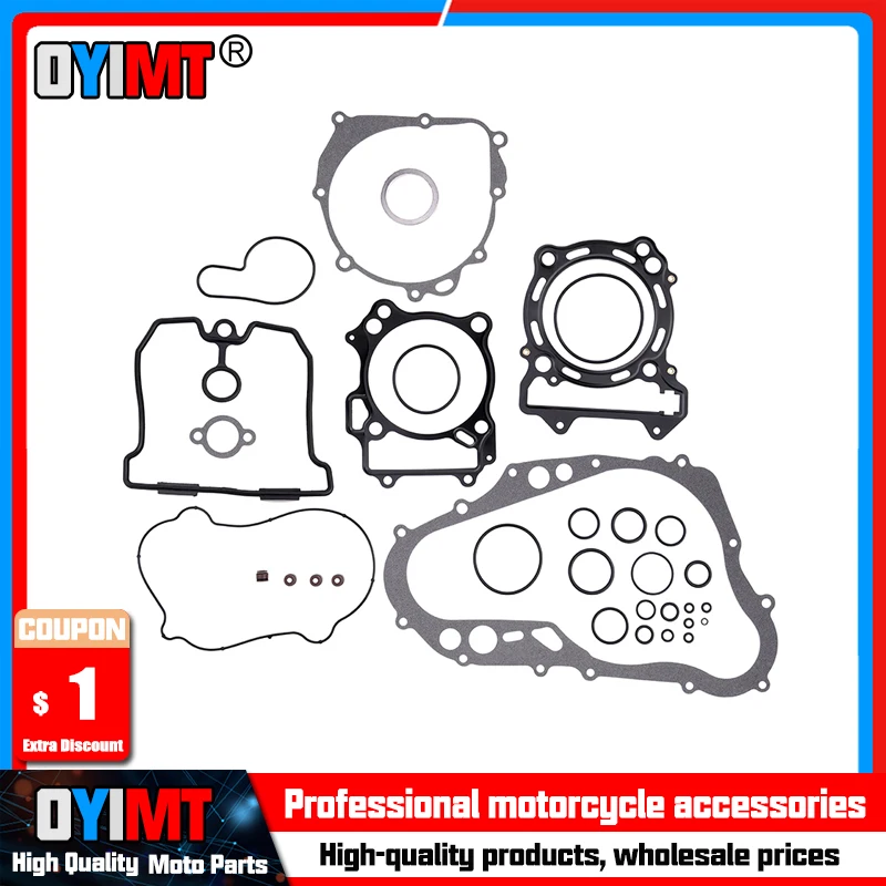 Motorcycle Engine Complete Cylinder Gasket Kit For Suzuki DRZ 400 DRZ400E DRZ400S DRZ400SM DRZ 400 E S SM 2000-2004 2000-2007