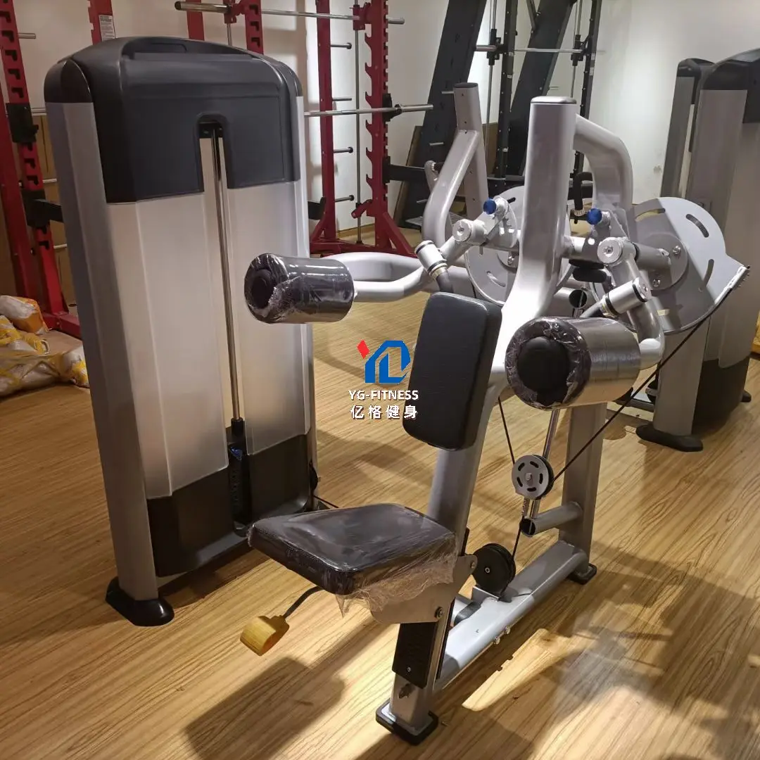 Commercial Pin Loaded Lateral Shoulder Raise Machine Adjustable Steel Delt Fly Gym Fitness Equipment