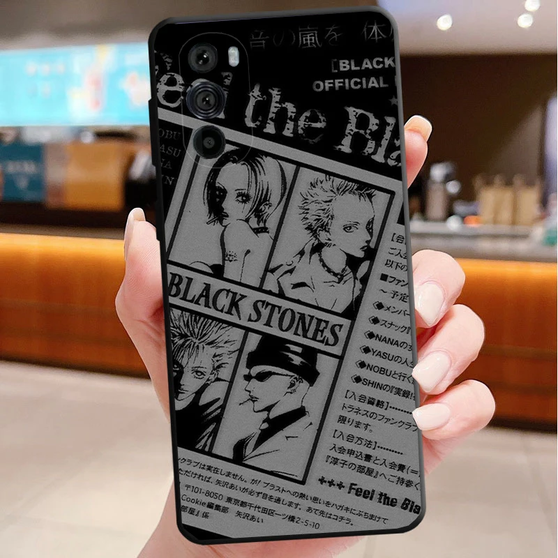 

Nana Osaki Anime Phone Case For Motorola Edge 60 50 40 Pro 60 50 40 30 Ultra Neo Fusion Moto G Play G Stylus G Carcasas