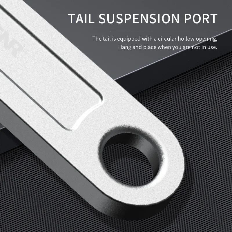 RAYENR Adjustable Wrench Large Openin long Handle Universal Spanner Carbon Steel Mechanical Workshop Hand Repair Tools