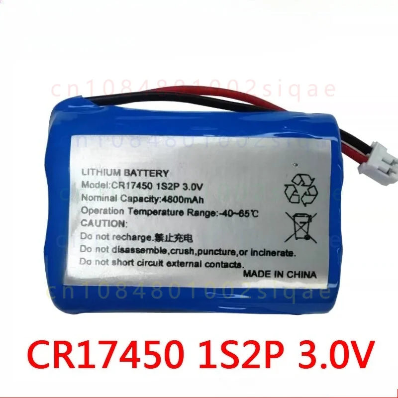 FOR COHN CR17450 3.0V 7200mAh 21.6Wh Non-rechargeable Primary Lithium Battery No Charging Allowed