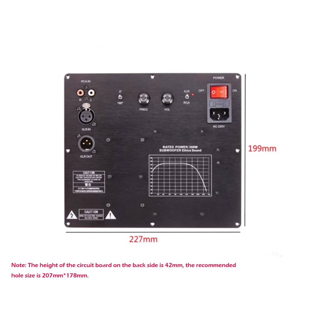 TPA3255 Subwoofer Active Speaker Amplifier Board