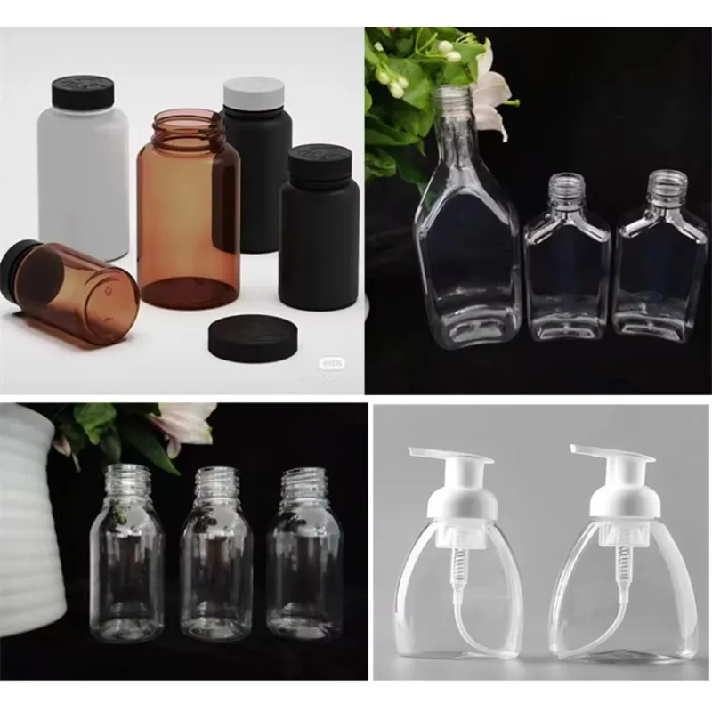 YG Customized Lengthened Stretch 4-Cavity Full Automatic PLC Mitsubishi PET Blowing Machine Cosmetic Detergent Bottles SMC Rotar