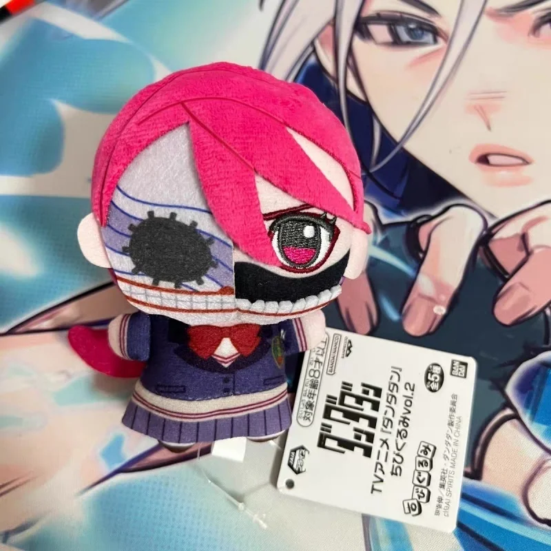 Véritable Bandai Anime DANDADAN Momo Takakura Ken Okarun Shiratori Aira 11CM personnage de dessin animé en peluche pendentif Collection cadeaux