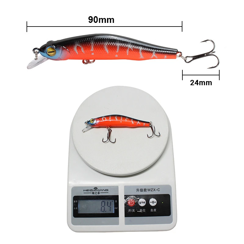 1pcs Sinking Minnow Fishing Lure Wobblers Hard Artificial Bait 3D Eyes 8cm 8.5g High Quality Crankbait Plastic Baits Fish Pesca