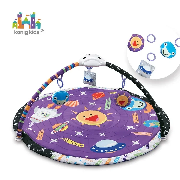 Soft Play Gym para crianças, Cuidado multifuncional Babi Toy, Atividade dobrável, Baby Play Gym