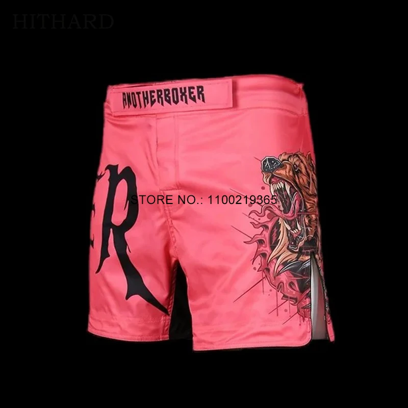 

MMA Grappling Shorts Pink Boxing Kickboxing Muay Thai Fight Shorts Adult Kids Gym BJJ Sparring Jiu Jitsu Fighter Training Trunks