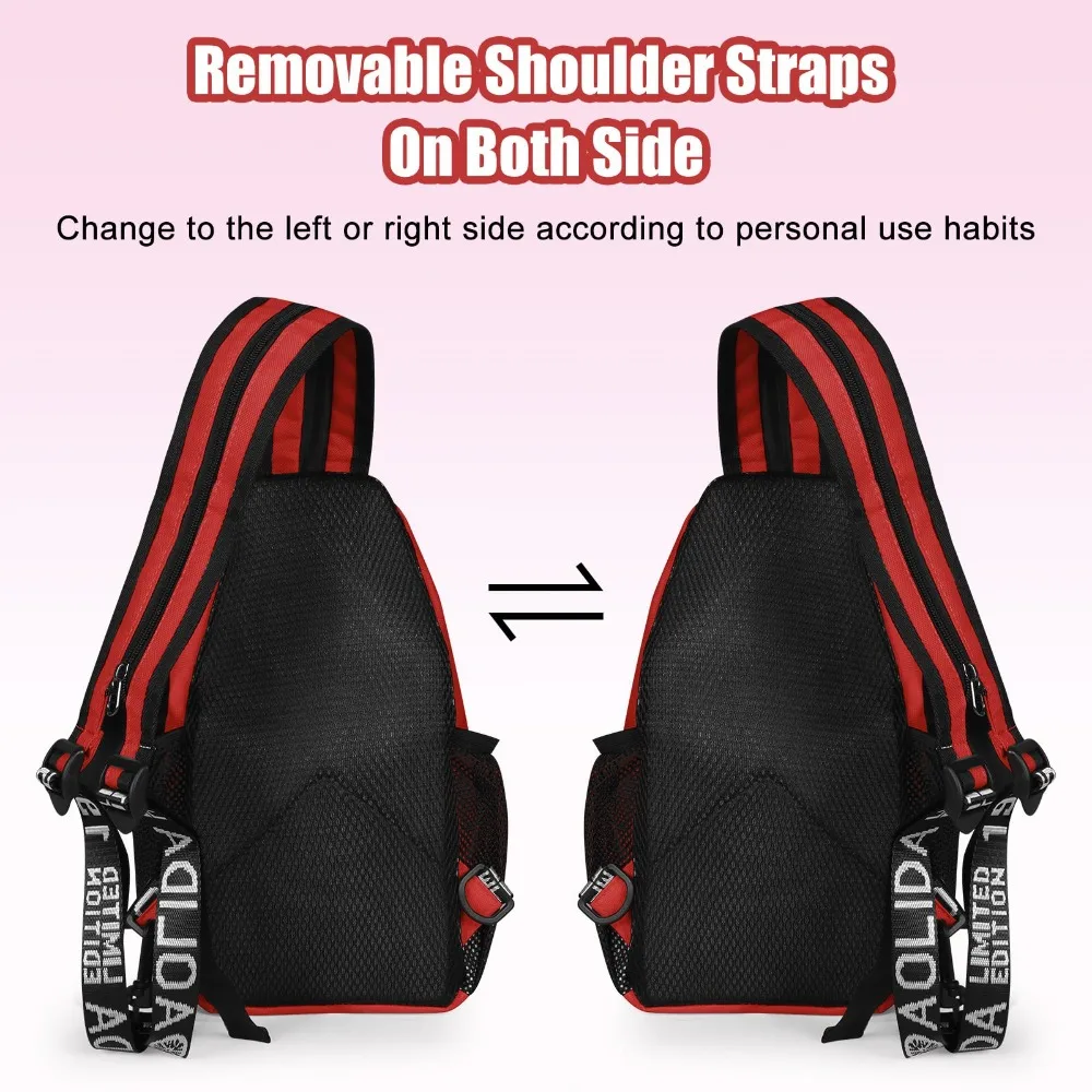 New Shoulder Bag Man 2025 Casual Chest Business Male MultiFunctional Women Backpack Cycling Sports Rucksack Travel Pack