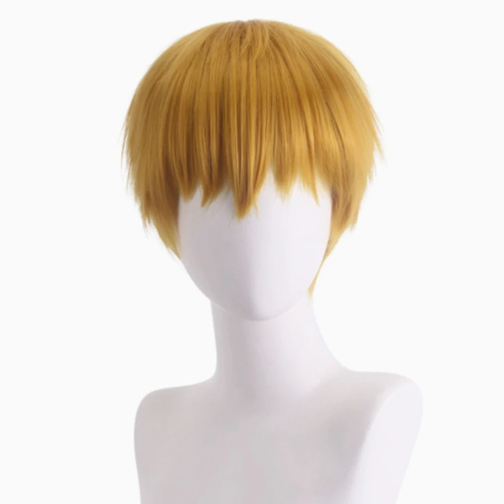 

The psychic and illusory new Dragon cosplays as a wig artist with dark golden short hair