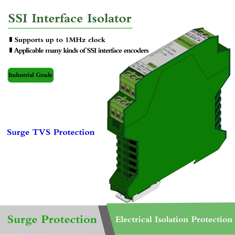 SSI Isolator SSI Interface Absolute Encoding Displacement Sensor Electronic Scale Gray Code