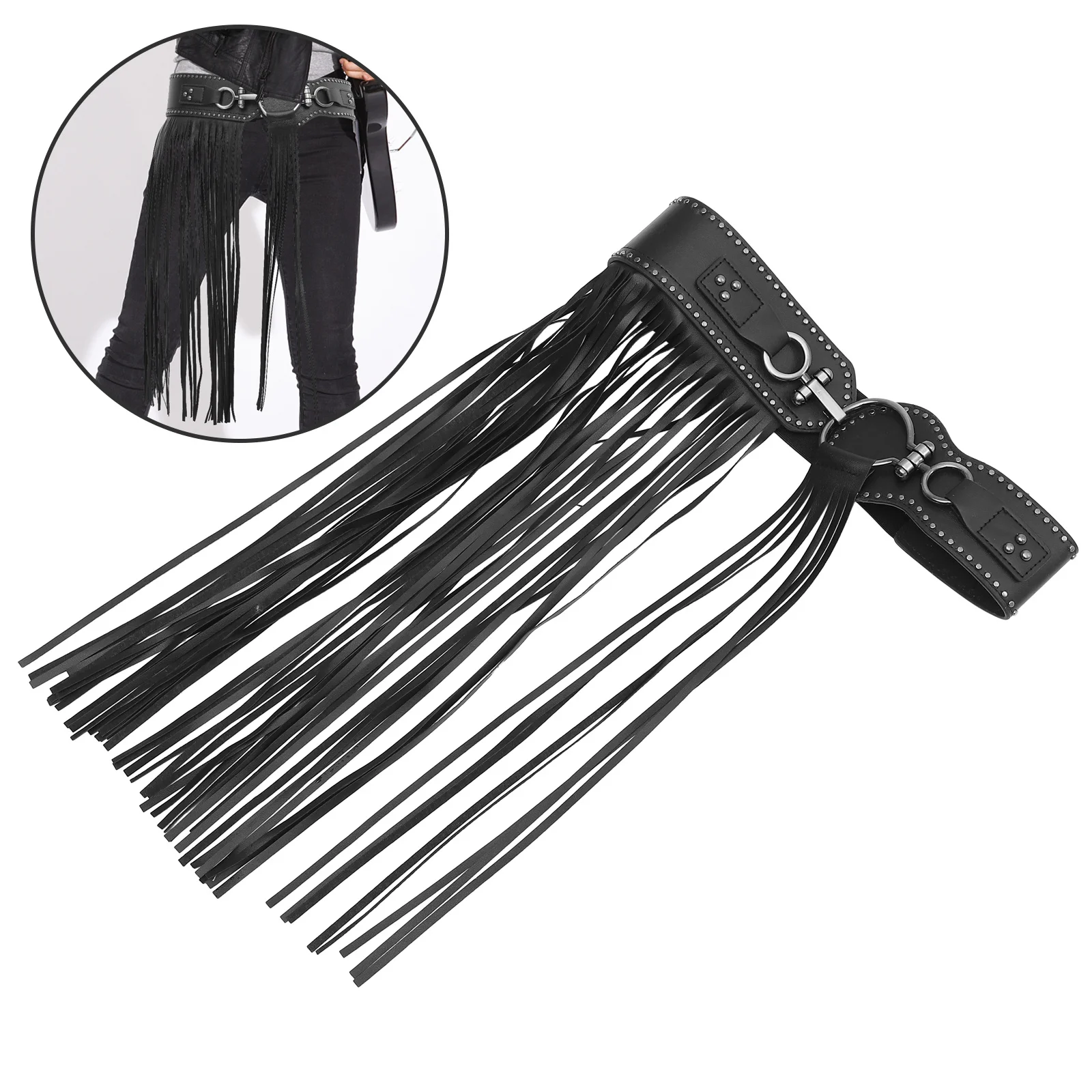 فاسق نمط شرابة حزام مهدب برشام حزام حزام برشام ديكور رواية شيك يؤرخ تنورة فاسق مع حفلة شرابة