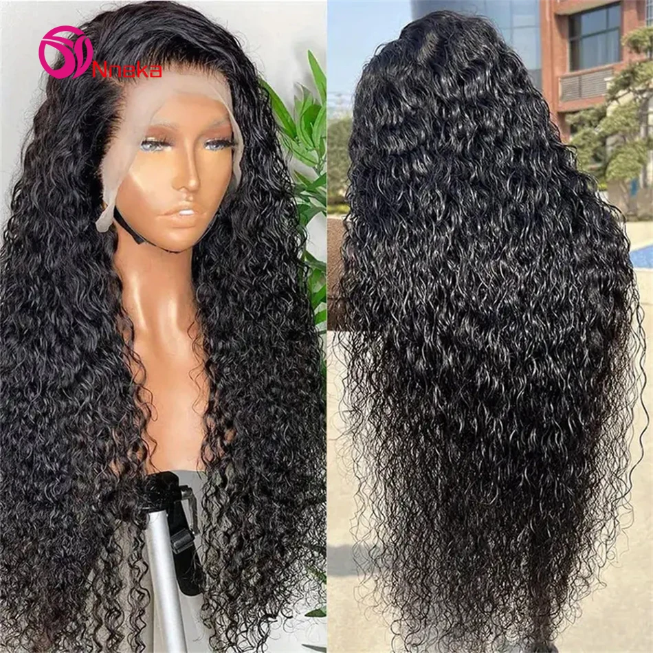 

30 38 Inch Deep Wave Lace Front Wig 13x6 Hd Lace Frontal Human Hair Wigs 13x4 Curly Front Wig Pre-Plucking Hairline 200% Density