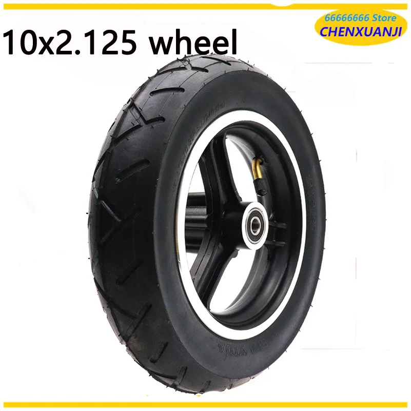 10x2.125 Wheel Rim 10 Inch Scooter Wheel Hub Alumnium Alloy Wheel Frame With Inner Tire Electric Scooter