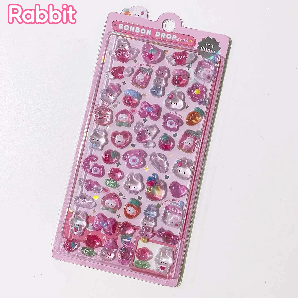 ملصقات مادة كرتونية ثلاثية الأبعاد من سلسلة الحيوانات الصلبة عالية القيمة، ملصقات قرطاسية للأطفال