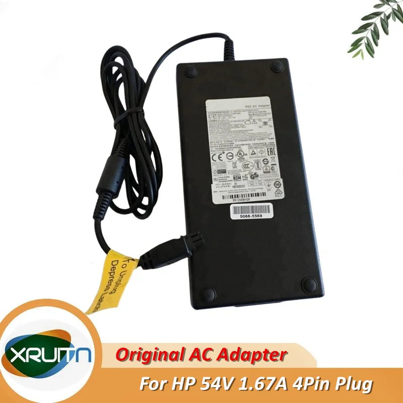 5066-2164 Pa2 AC Adapter 54V 1.67A PA-1900-2P-LF For HP OFFICE CONNECT 1920S 1820 2530 8G POE J9982A J9774 J9870A J9774 2930F