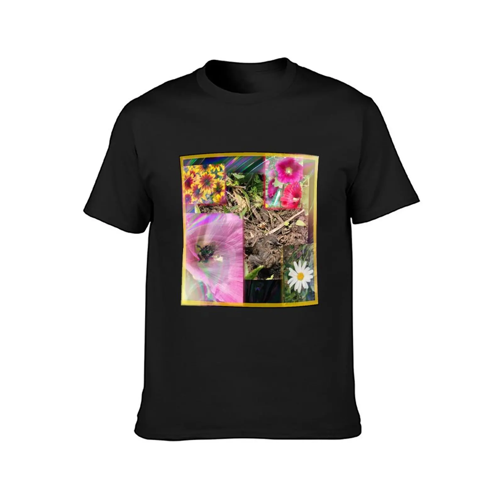 Spring photo collage T-Shirt tees graphics aesthetic clothes mens t shirts