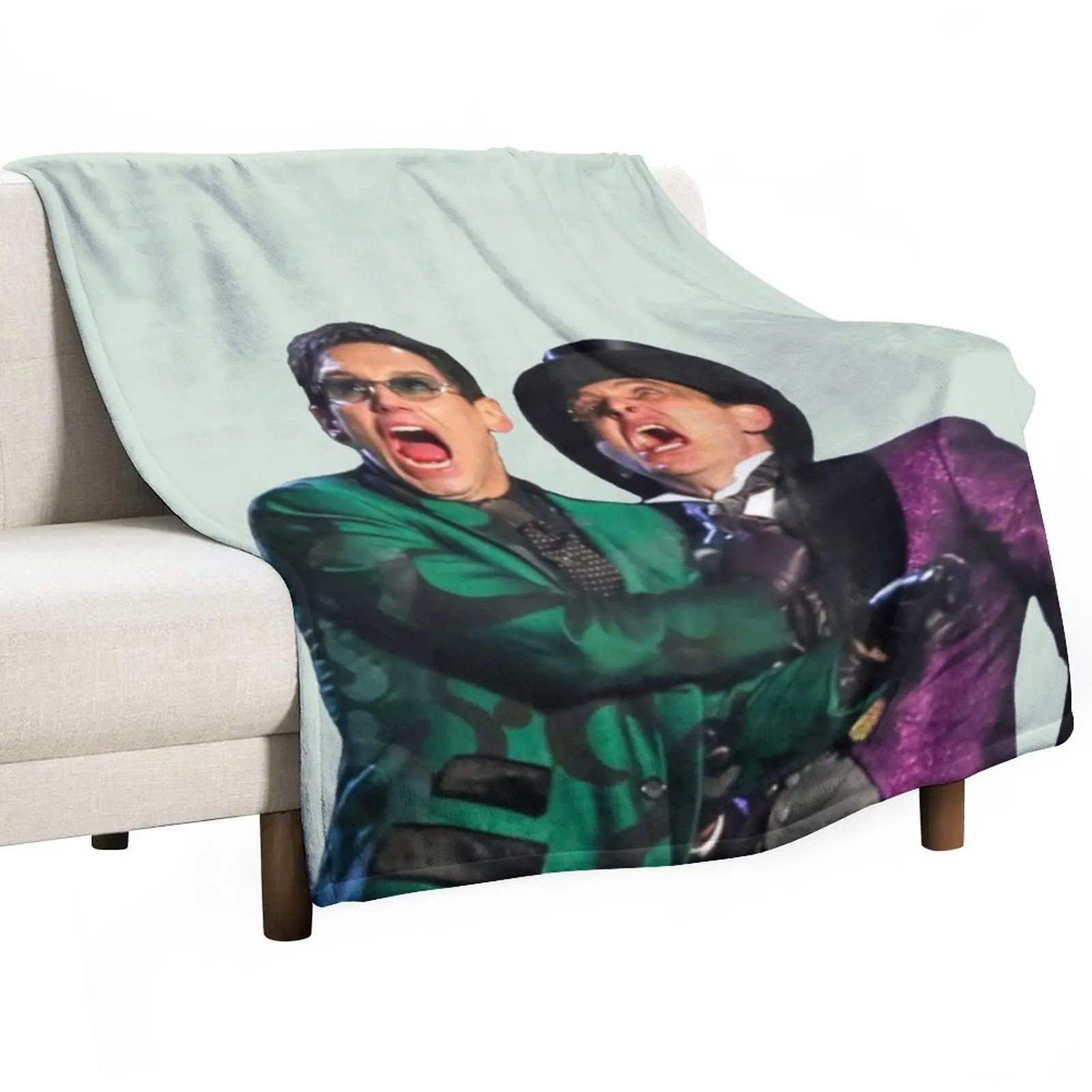 

nygmobblepot Throw Blanket Decoratives manga Blankets