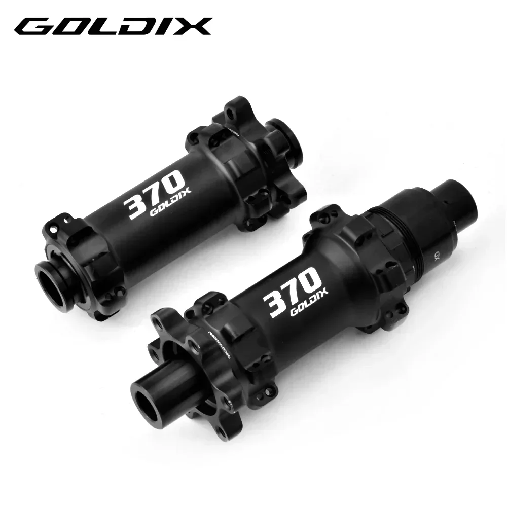 GOLDIX M370 6-bolt disc brake 28 hole straight pull ratchet 36T BOOST mountain bike hub, suitable for SHIMANO, SRAM, and SWISS