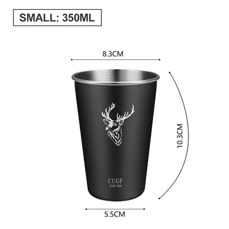 350ml/500ml Vacuum Insulated Coffee Mug Stainless Steel Metal Hot Cold Drinks Mug Reusable Thermal Cups Travel Coffee Mug