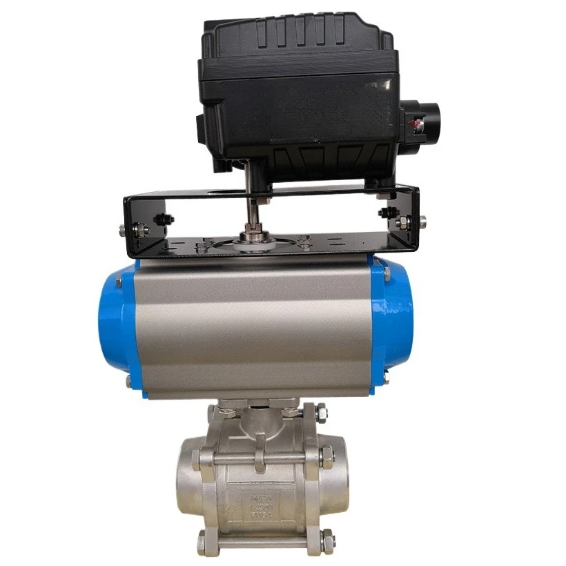 

Pneumatic three-piece welding high temperature ball valve Stainless steel high platform butt welding ball valve Pneumatic