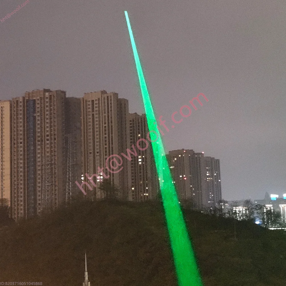 520nm 1W Laser Hijau Laser Kasar Pengusir Burung 12V 1000MW Modul Laser Mendukung TTL PWM