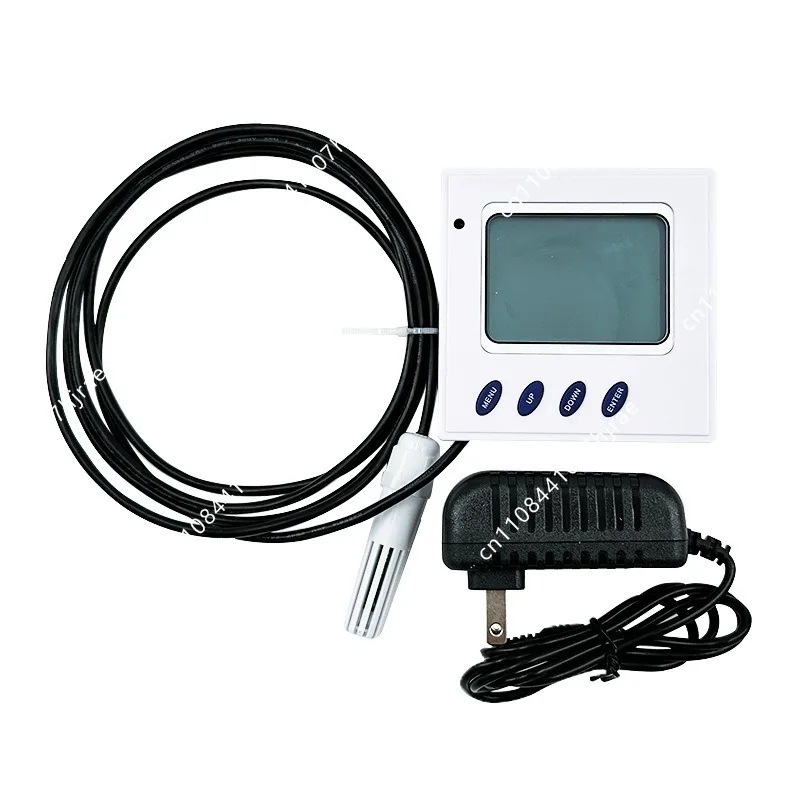 POE Optional Ethernet Temp Humidity Transmitter SHT30 LCD Display IPv4 TCP UDP SNMP Environment Monitoring Sensor