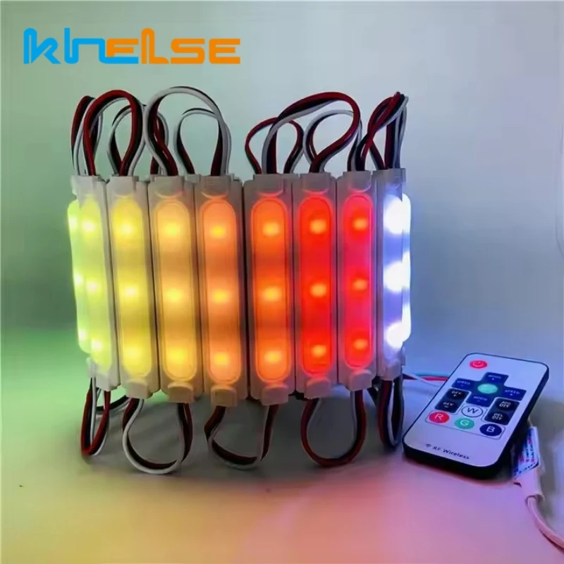 

20PCS/lot DC12V Multicolour LED Modules Light IP67 Waterproof SMD COB Injection Pixel Lamp Advertising Letter Sign Backlight